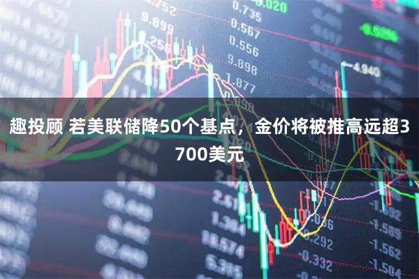 趣投顾 若美联储降50个基点，金价将被推高远超3700美元